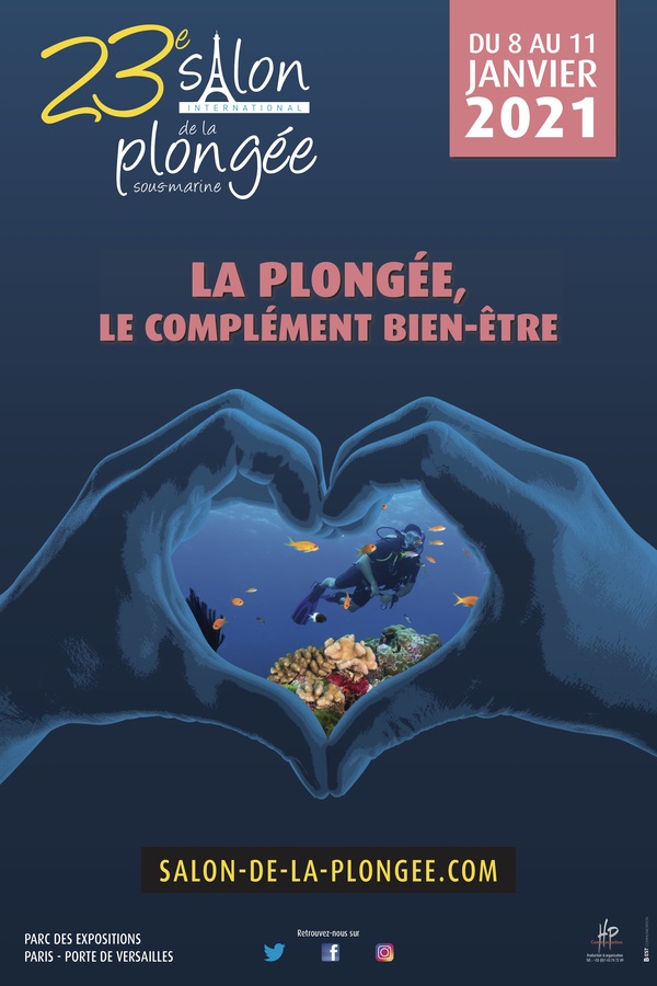 Visuelles Plakat Tauchsalon 2021