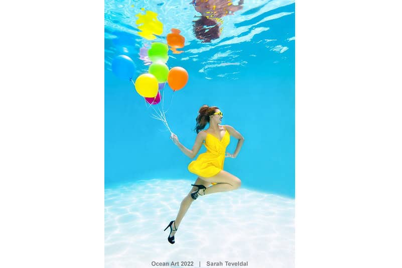 1. Unterwasserkunst Sarah Teveldal Eine glückliche Bande