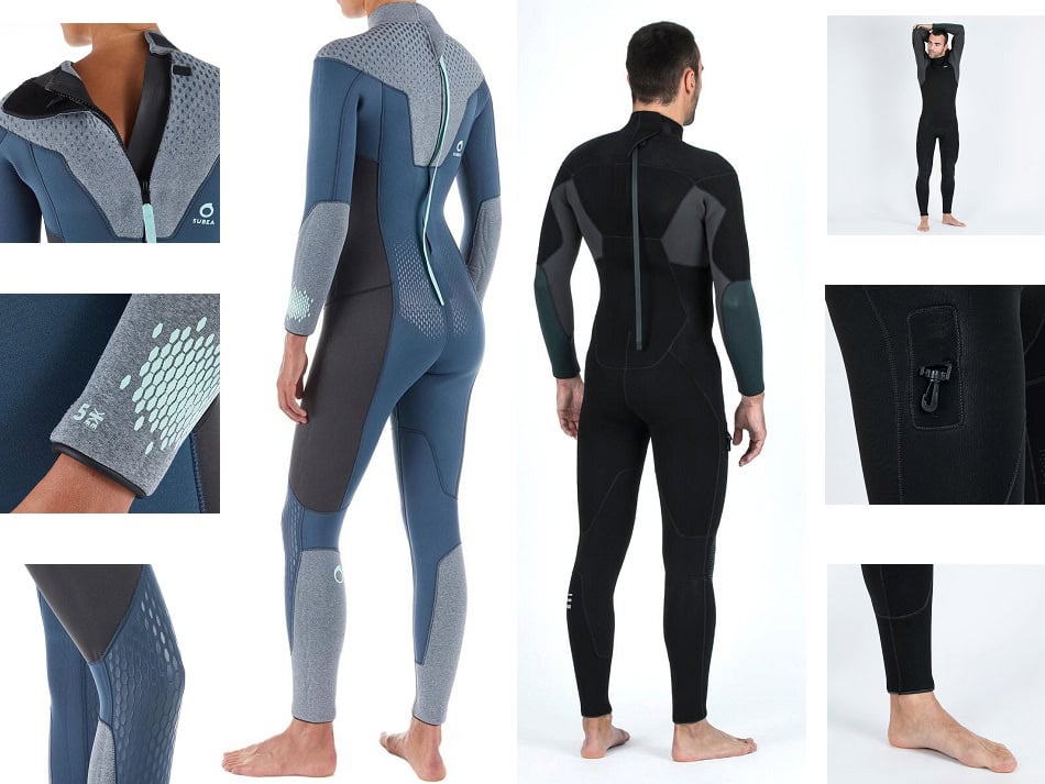 Neopren Tauchanzug Flaschentauchen Scd 900 Damen 5 Mm(1)