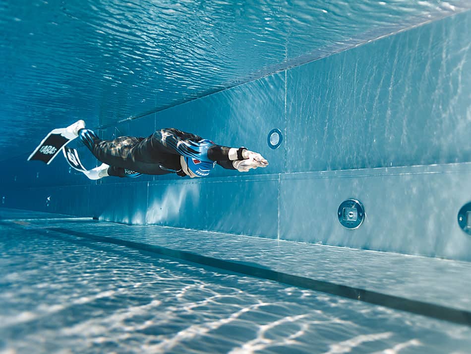Apnoe Schwimmbad 3