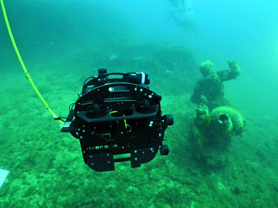 Rov und Statue
