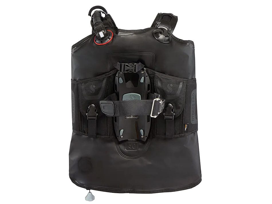 Hydros pro 2 scubapro back