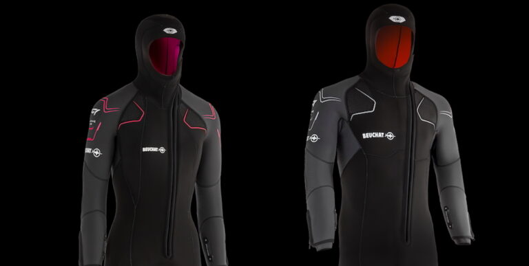 Monopiece beuchat comfort7 cagoule bandeau