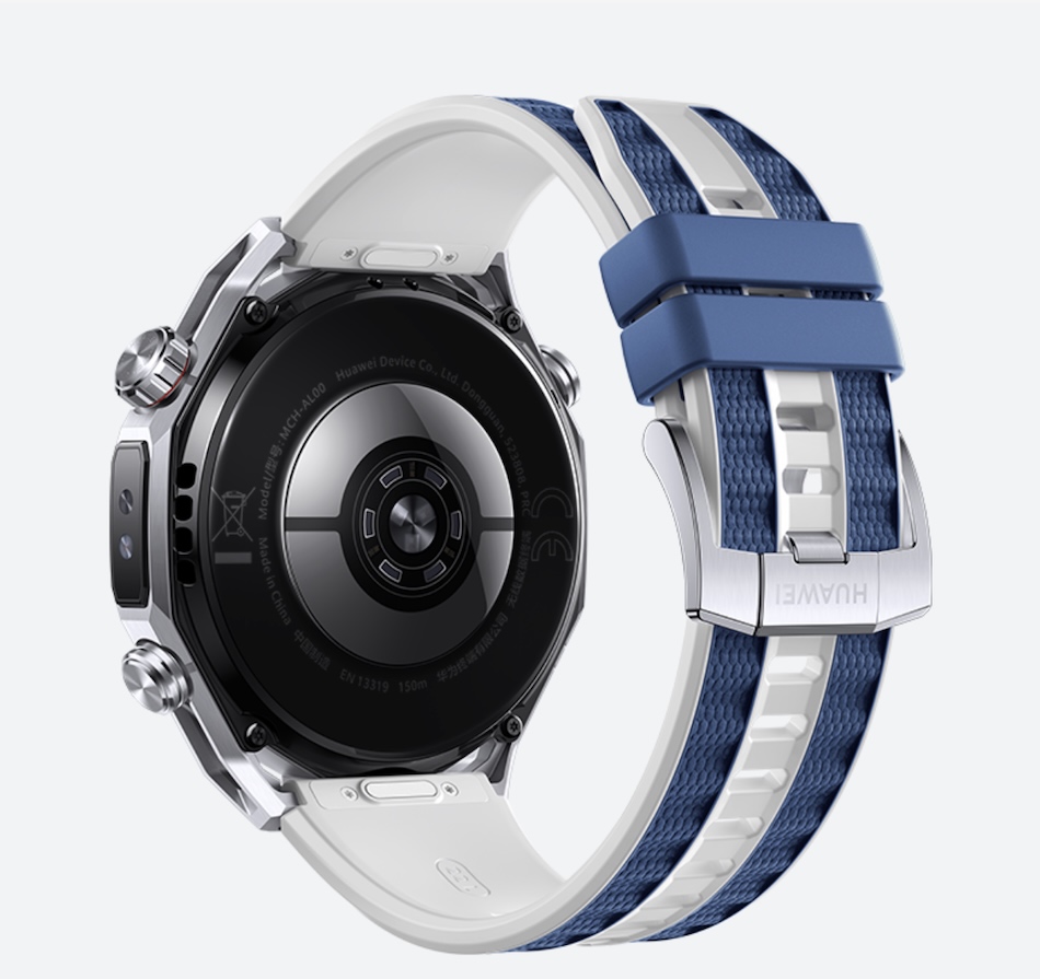 Huawei Taucheruhr, wasserdicht bis 150 Meter, ideal für Unterwassersportbegeisterte.