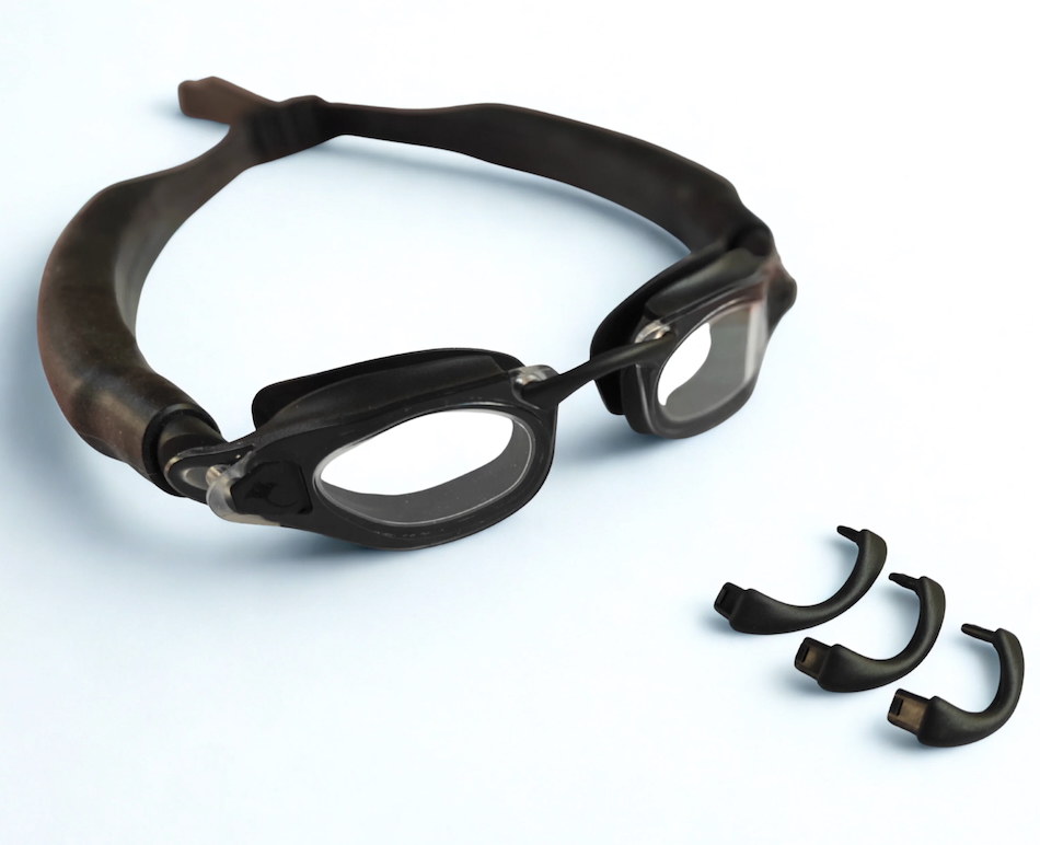 Taucherbrille mit austauschbarem Zubehör, ideal zur Erkundung der Unterwasserwelt.